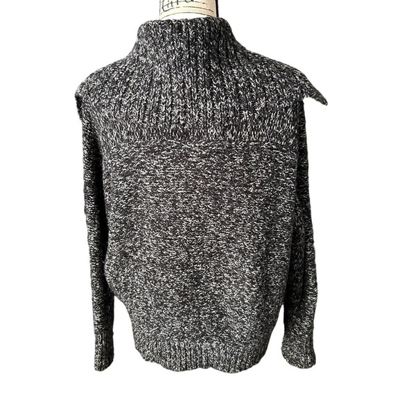 Dolce Cabo Wool Blend Button Front Loose Fit Sweater Sz Large - Picture 7 of 10